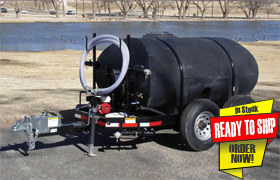 Fire Water Trailers for Fire Suppression